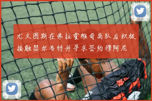 尤文图斯在弗拉霍维奇离队后积极接触瑟尔洛特并寻求签约穆阿尼